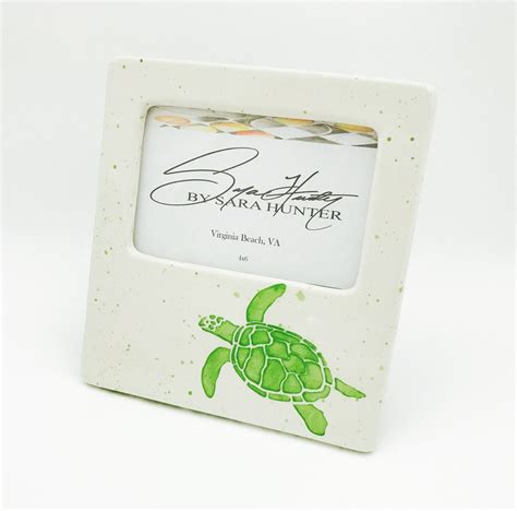 Picture Frame. Sea Turtle Picture Frame. Sea Turtle. Turtle. | Etsy