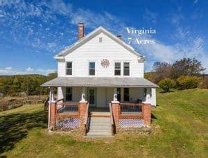 Virginia Farmhouse For Sale on 7 Acres $275,000 - Country Life Dreams