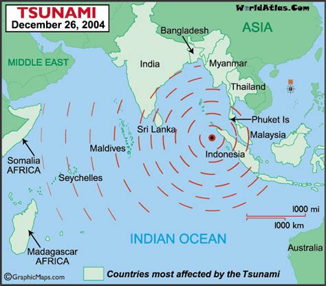 Tsunamis | Tsunami, Map, Indian ocean