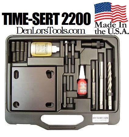 TIME-SERT 2200 Toyota Head Bolt Thread Repair Kit | Thread Repair Tools ...