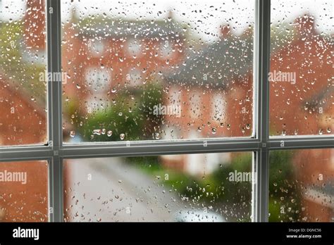 View outside window on a rainy day Stock Photo: 61936146 - Alamy