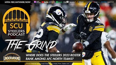 Where does the Steelers 2023 roster rank among AFC North teams? - Steel City Underground