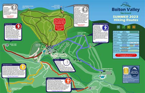 Summer Trail Maps - Bolton Valley