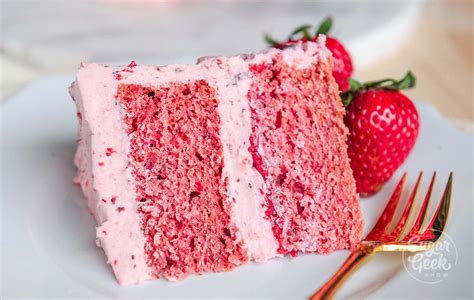 Easy Strawberry Cake Recipes For Beginners | Deporecipe.co