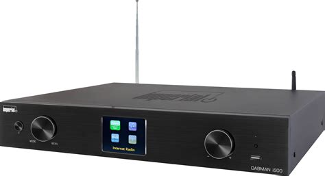 Imperial DABMAN i500 Tuner Hi-Fi pour radio Internet noir DAB+, radio Internet, USB, WiFi ...