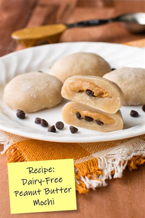 Dairy-Free Peanut Butter Mochi Recipe