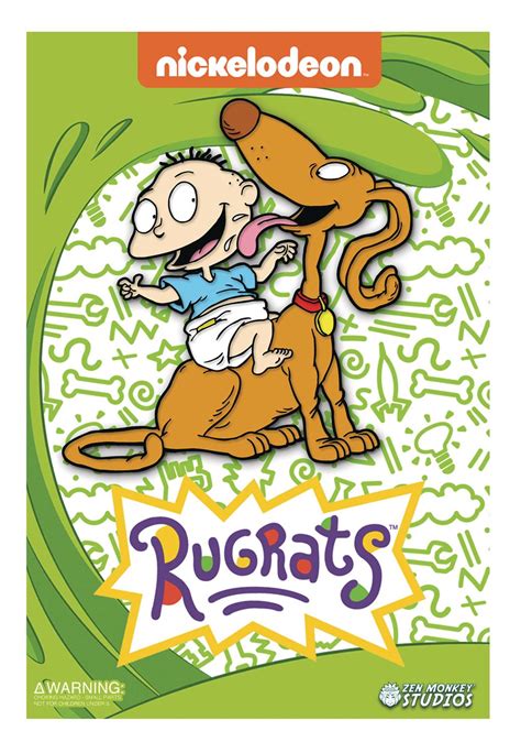 SEP192993 - RUGRATS TOMMY AND SPIKE ENAMEL PIN - Previews World