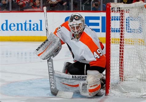 Flyers G Alex Lyon Out 4 Weeks with Lower-Body Injury