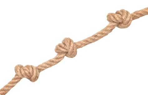 newtonian mechanics - Which is stronger, rope or rope with knots? - Physics Stack Exchange