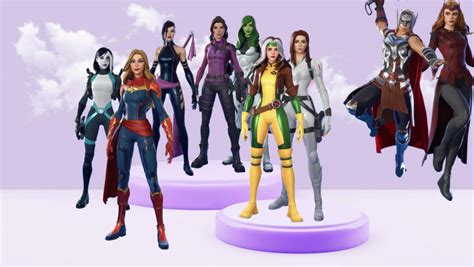 My favorite marvel characters in fortnite by SpyroSenpai200 on DeviantArt