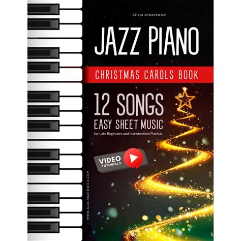 Christmas Jazz Piano Solo for Intermediate Pianists