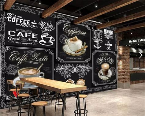 Aliexpress.com : Buy Custom Retro Hand painted Blackboard coffee ...