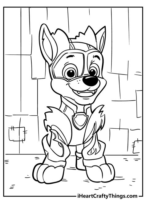 Paw Patrol Skye Coloring Pages Free