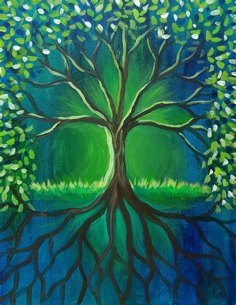 tree of life painting tutorial - Rosalba Sherrod