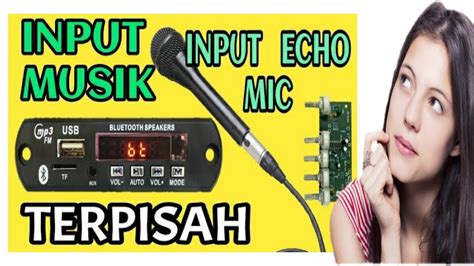 Cara Pasang Penguat Mic Echo dan Music Terpisah pada Amplifier ...