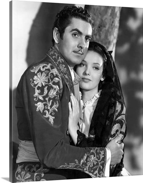 Tyrone Power and Linda Darnell in Mark Of Zorro - Movie Still | Tyrone power, Tyrone, Zorro movie