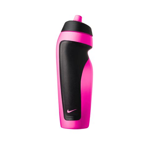 Nike Sport Water Bottle Pink Pow/Black | Rebel Sport