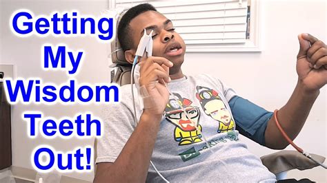 I Get Wisdom Teeth Removed Funny Reactions - YouTube