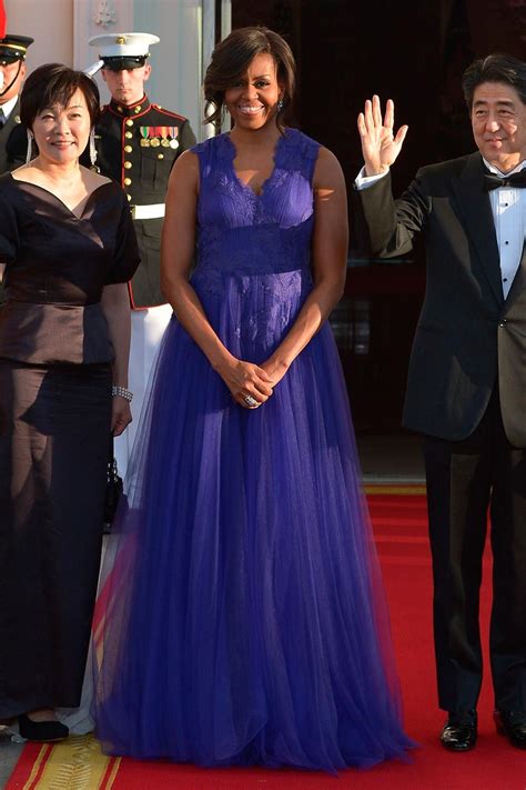 Michelle Obama in Tadashi Shoji Style Muse, Her Style, Nice Dresses, Prom Dresses, Formal ...