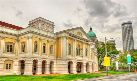 The Arts House at the Old Parliament, a Historic Building in Singapore Stock Image - Image of ...