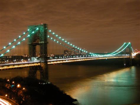 George Washington Bridge At Night | George Washington Bridge… | Flickr