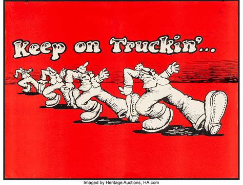 Keep on Trucking (1967). Rolled, Fine/Very Fine. Commercial Poster | Lot #51336 | Heritage Auctions