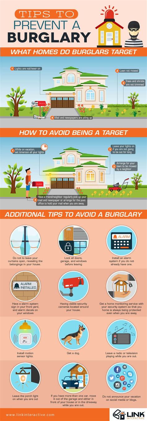 TIPS TO PREVENT A BURGLARY | Burglary prevention, Burglary, Home security tips