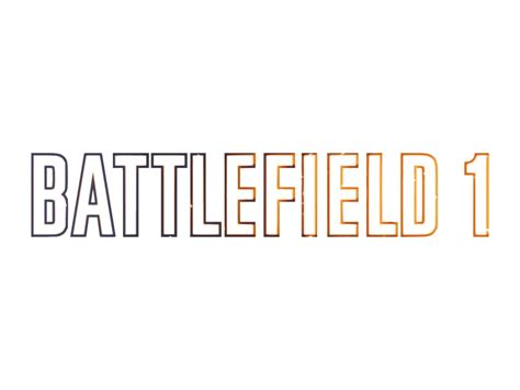 Battlefield 1 Logo PNG vector in SVG, PDF, AI, CDR format