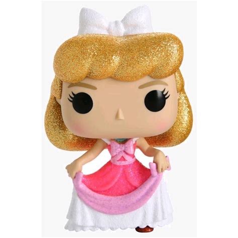 Funko POP! Disney Cinderella in Pink Dress Diamond Glitter Vinyl Figur ...