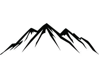 Colorado Mountain Silhouette at GetDrawings | Free download