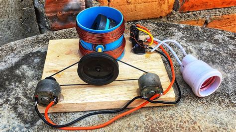 Electric 100% free energy motor kit with magnet 2019 diy science experiment project - YouTube