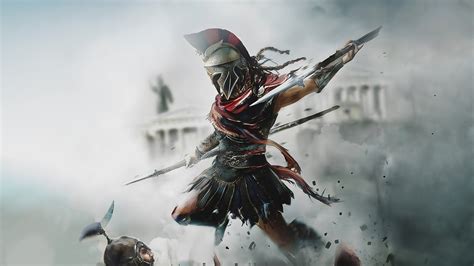 Assassins Creed Odyssey Video Games Warrior Concept Art Ubisoft Alexios ...