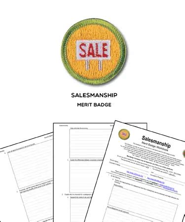 📛 Scholarship Merit Badge (WORKSHEET & REQUIREMENTS)