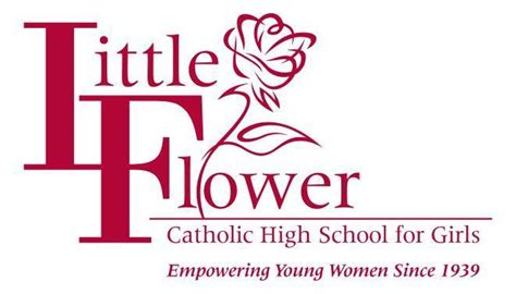 Little Flower High School Logo | Best Flower Site