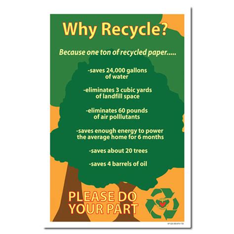 AI-rp158 - Why Recycle? Please do your part. Recycling Poster