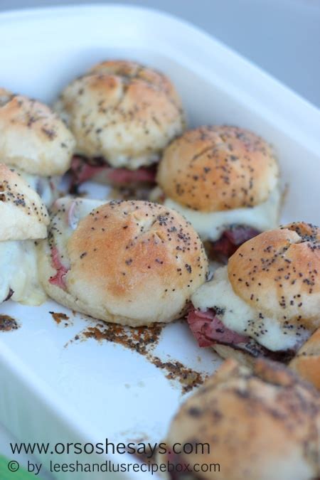 Baked Pastrami Sliders Recipe ~ Bite-Sized Deliciousness!