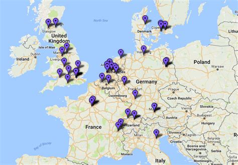 Map: See the Top 50 Best Global Universities in Europe | Best Global ...