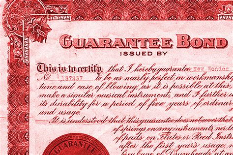 Sample of bond certificate | Phoenix Capital Group