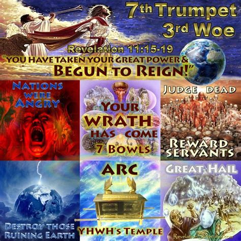 7th Trumpet - 3rd Woe - Revelation 11 | Revelation 11, Revelation, Book ...