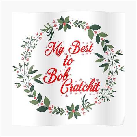 Bob Cratchit Posters | Redbubble