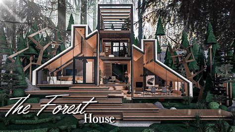 The Forest House | Bloxburg | (welcome to bloxburg) Speed Build | TOCA blox - ViDoe