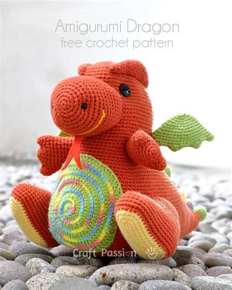 Amigurumi Dragon - Free Crohcet Pattern • Craft Passion