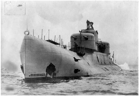 HMS X1, a British "cruiser" submarine which was the largest, most ...
