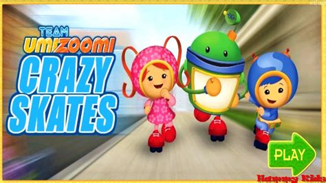 Team Umizoomi | Crazy Skates Umi City | Mighty Missions | Hammy Kids - YouTube