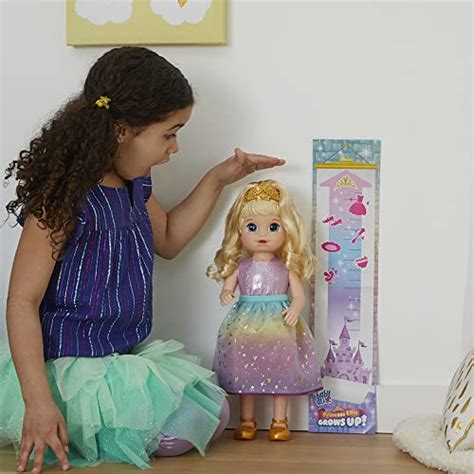 Baby Alive Princess Ellie Grows Up! Interactive Doll with Accessories ...