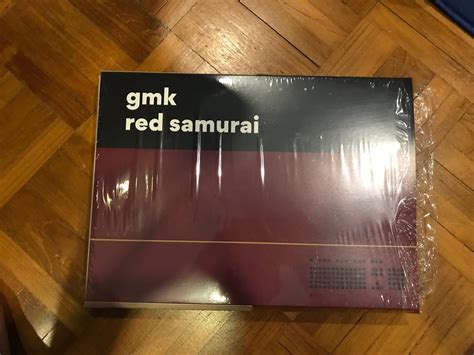 GMK Red Samurai Keycaps 65% Kit, Computers & Tech, Parts & Accessories ...