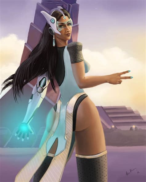 Symmetra Fanart (Overwatch) by ArronK | Overwatch fan art, Fan art, Overwatch