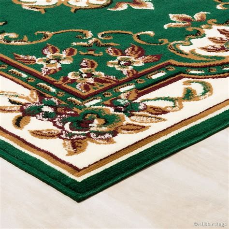 Allstar Green Woven High Quality Rug. Traditional. Persian. Flower ...