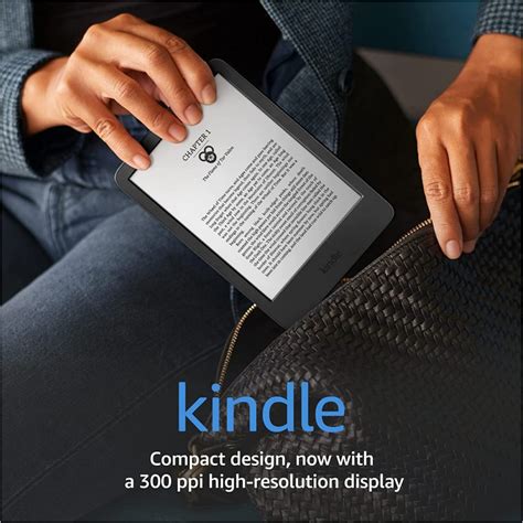 Amazon Kindle (2022) – now with a 6” / 300 PPI High-Resolution Display ...