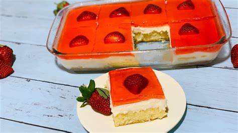 JELLY PUDDING CAKE RECIPE / JELLY CAKE RECIPE / 3 Layer Dessert Recipe ...